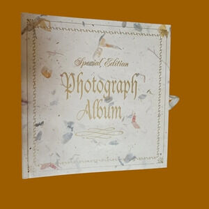 Robert Frederick special edition victorian photo album beige color